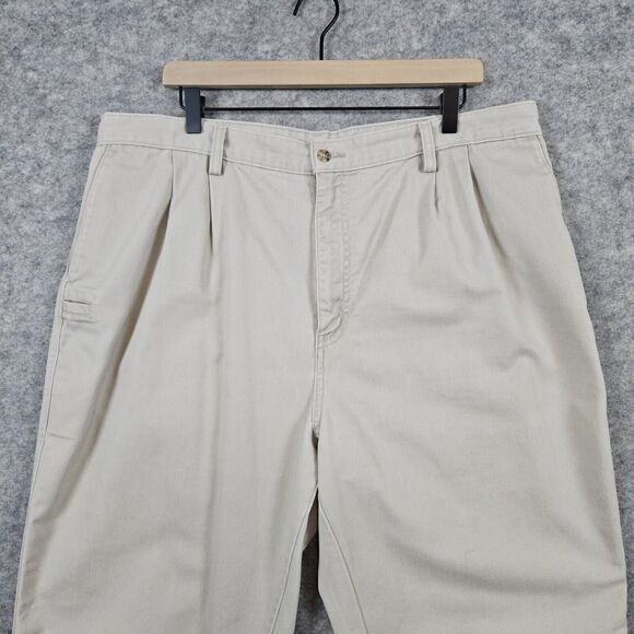 Carhartt‎ Men's Khaki Chinos Pants 40x32 (ACTUAL 39x30) 100% Cotton Slacks SPOT - Picture 2 of 15